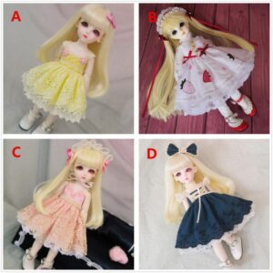 Mga sinina nga BJD Lolita alang sa Yosd 1/6 BJD