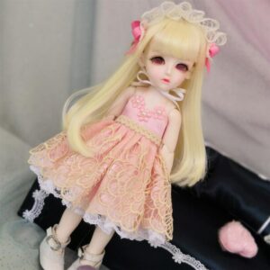 Mga sinina nga BJD Lolita alang sa Yosd 1/6 BJD