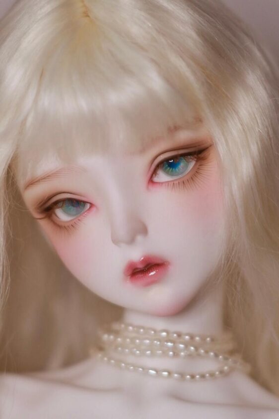 Delicate blue BJD doll eyes-2
