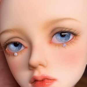 Delicate Blue BJD doll eyes