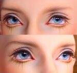 Delicate blue BJD doll eyes-2