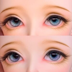 Delicate blue BJD doll eyes-2