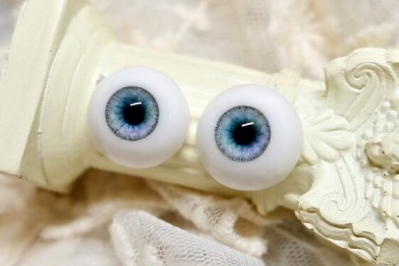 Delicate blue BJD doll eyes-2