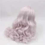Pale purple RBL Blythe doll wig with scalp