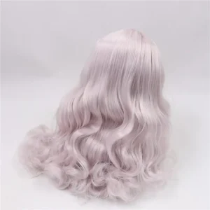 Pale purple RBL Blythe doll wig with scalp