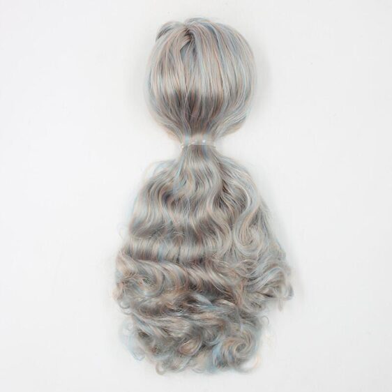 Mix 3 colors grey RBL Blythe doll wig with scalp