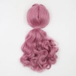 Grape pink RBL Blythe doll wig with scalp