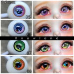 Custom diamond eyes for BJD doll-collection 1