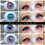 Occhi di diamante personalizzati per la collezione di bambole BJD 1