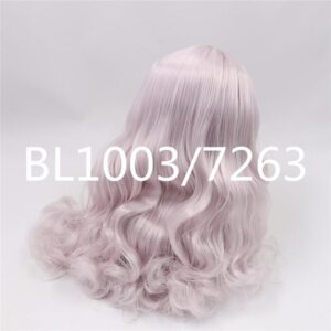 Pale purple RBL Blythe doll wig with scalp