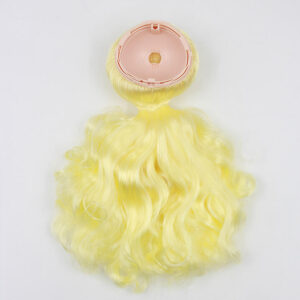 Pink RBL Blythe Doll wig with scalp