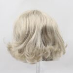 Short cream RBL Blythe doll wig with scalp