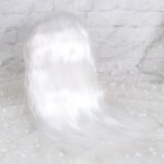 Off white RBL Blythe doll wig with scalp