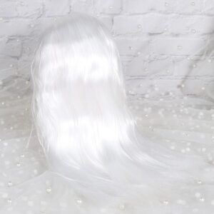 Off white RBL Blythe doll wig with scalp