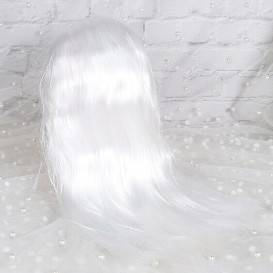 Off white RBL Blythe doll wig with scalp