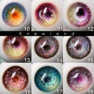 Moon star eyes for BJD doll
