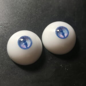 Red cat pupil BJD doll eyes