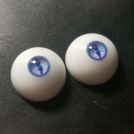 Red cat pupil BJD doll eyes