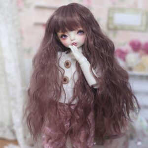 1/3 1/4 1/6 BJD Doll Wig Long BJD Wig Long Curly Doll Hair Wigs for 8-9