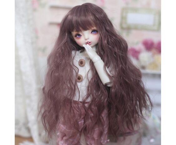 1/3 1/4 1/6 BJD Doll Wig Long BJD Wig Long Curly Doll Hair Wigs for 8-9