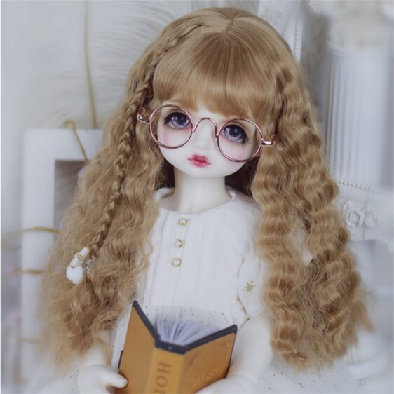 1/3 1/4 1/6 Bjd Soft Imitation Mohair Wig MDD Doll Hair