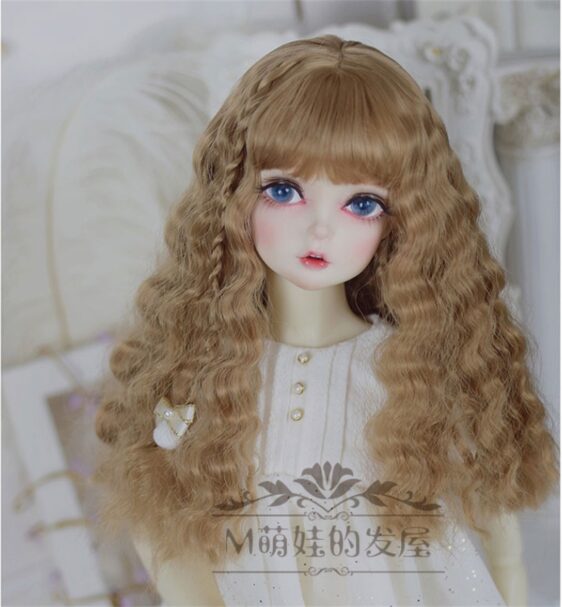 1/3 1/4 1/6 Bjd Soft Imitation Mohair Wig MDD Doll Hair