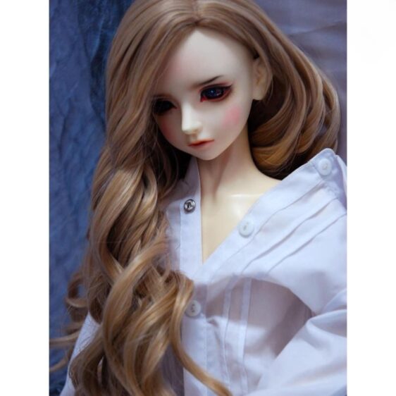 1/4 1/3 Long Curly BJD Wig for SD, MSD, DD & Smart Dolls