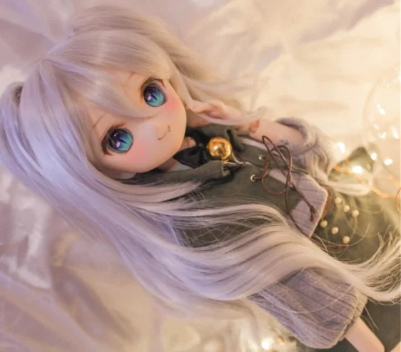 1/3 1/4 1/6 BJD Wig Long Curly Hair Wavy Wigsquot; 6-7" for Bjd/Mdd/SD/DD