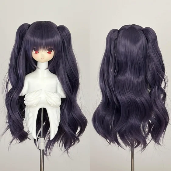 1/3 1/4 1/6 BJD Wig Long Curly Hair Wavy Wigsquot; 6-7" for Bjd/Mdd/SD/DD - Image 7