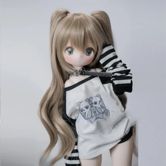 1/3 1/4 1/6 BJD Wig Long Curly Hair Wavy Wigsquot; 6-7" for Bjd/Mdd/SD/DD - Image 9