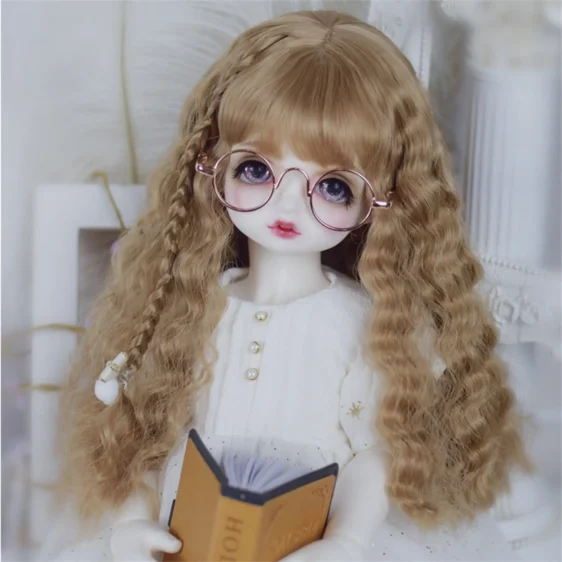 1/3 1/4 1/6 Bjd Soft Imitation Mohair Wig MDD Doll Hair - Image 2