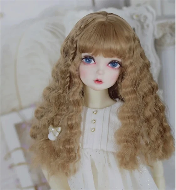 1/3 1/4 1/6 Bjd Soft Imitation Mohair Wig MDD Doll Hair - Image 3