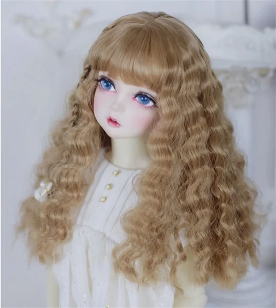 1/3 1/4 1/6 Bjd Soft Imitation Mohair Wig MDD Doll Hair - Image 5