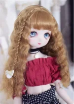 1/3 1/4 1/6 Bjd Soft Imitation Mohair Wig MDD Doll Hair