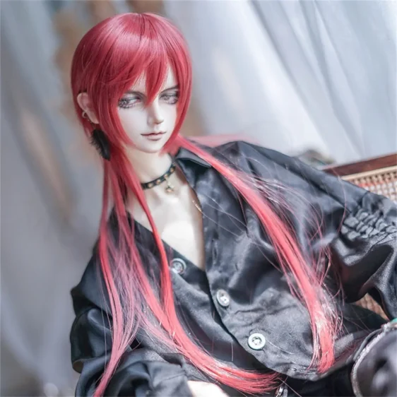BJD Custom Wig – Long Hair for 1/6 1/4 1/3 1/8 Dolls (6-10") - Image 7