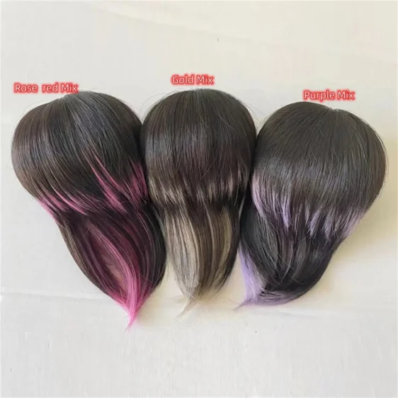 BJD Custom Wig – Short Fashion Wig for 1/6, 1/4, 1/3 Dolls - Image 4