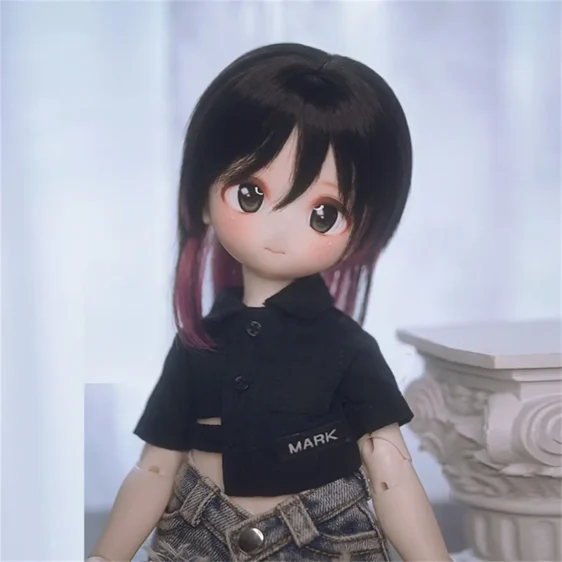 BJD Custom Wig – Short Fashion Wig for 1/6, 1/4, 1/3 Dolls - Image 9