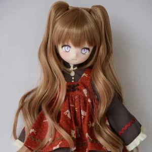 BJD Long Curly Wig for Dolls - Fashion Wig for 1/3, 1/4, 1/6 (DD, MDD, MSD, Yosd)