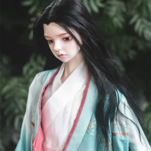 BJD Long Hair Wig – Perfect for 1/3, 1/4, 1/6 Dolls