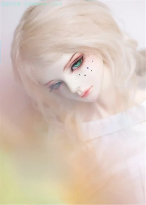 BJD Mohair Wig - Short Curly Wavy Hair for 1/6, 1/4, 1/3 Dolls - Image 3