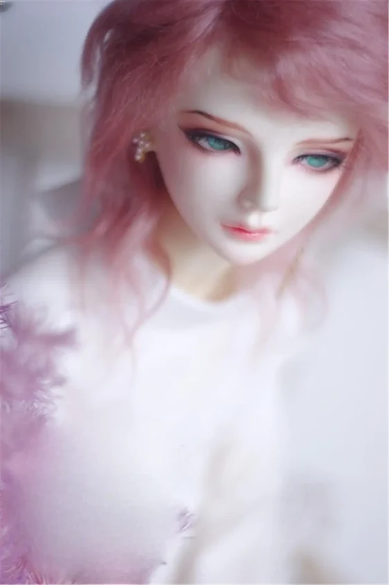 BJD Mohair Wig - Short Curly Wavy Hair for 1/6, 1/4, 1/3 Dolls - Image 5