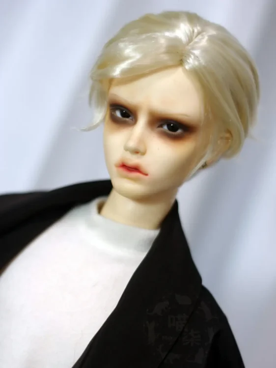 BJD Short Straight Wig for 1/3, 1/4, 1/6 Dolls - Image 9