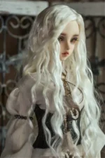 BJD Wavy Long Curly Wig for 1/3, 1/4, 1/6 Dolls