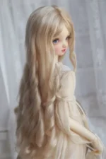BJD Wavy Long Wig for 1/3, 1/4, 1/6 Dolls