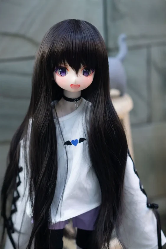 BJD Wig Long Curly Hair Wavy Wigs for Dolls - Image 4