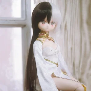 BJD Wig Long Straight Hair for Dolls for 1/3 SD 1/4 msd 1/6 yosd Blythe doll