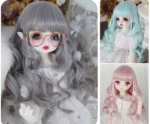 Bjd Long Wavy Wig Doll Wig 1/3 1/4 1/6 Wig for Mdd/SD/MSD/Smart Doll