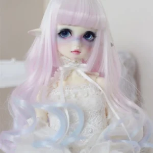 Curly Fashion BJD Wig - Cute Long Hair for Dolls