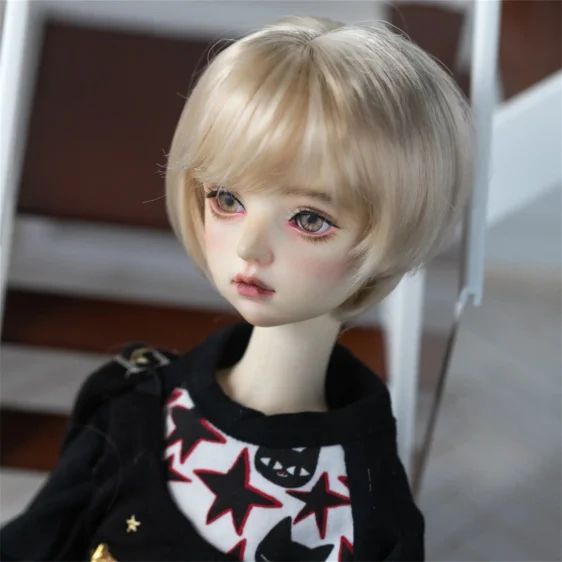Doll Wig – Short BJD Wig for 1/3, 1/4, 1/6 Dolls - Image 2