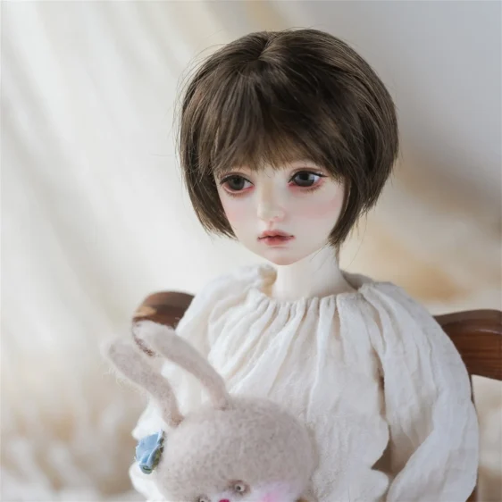 Doll Wig – Short BJD Wig for 1/3, 1/4, 1/6 Dolls - Image 5
